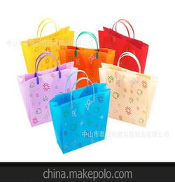 厂家生产塑料环保手提袋 异型PP礼品袋 PVC手挽袋 复合包装袋