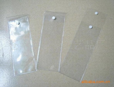 【供应定做透明PVC袋子 PVC按扣袋】价格,厂家,图片,塑料袋,苍南县龙豪工艺品厂-