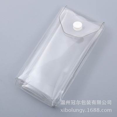 厂家直销特价pvc袋 耐用PVC文具袋 按扣袋 印刷定做各类包装袋